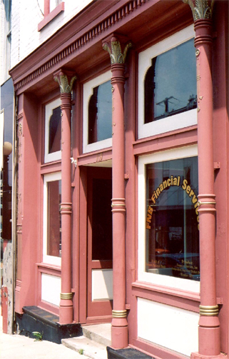 Cast iron storefronts are a common feature of Kentucky’s small towns